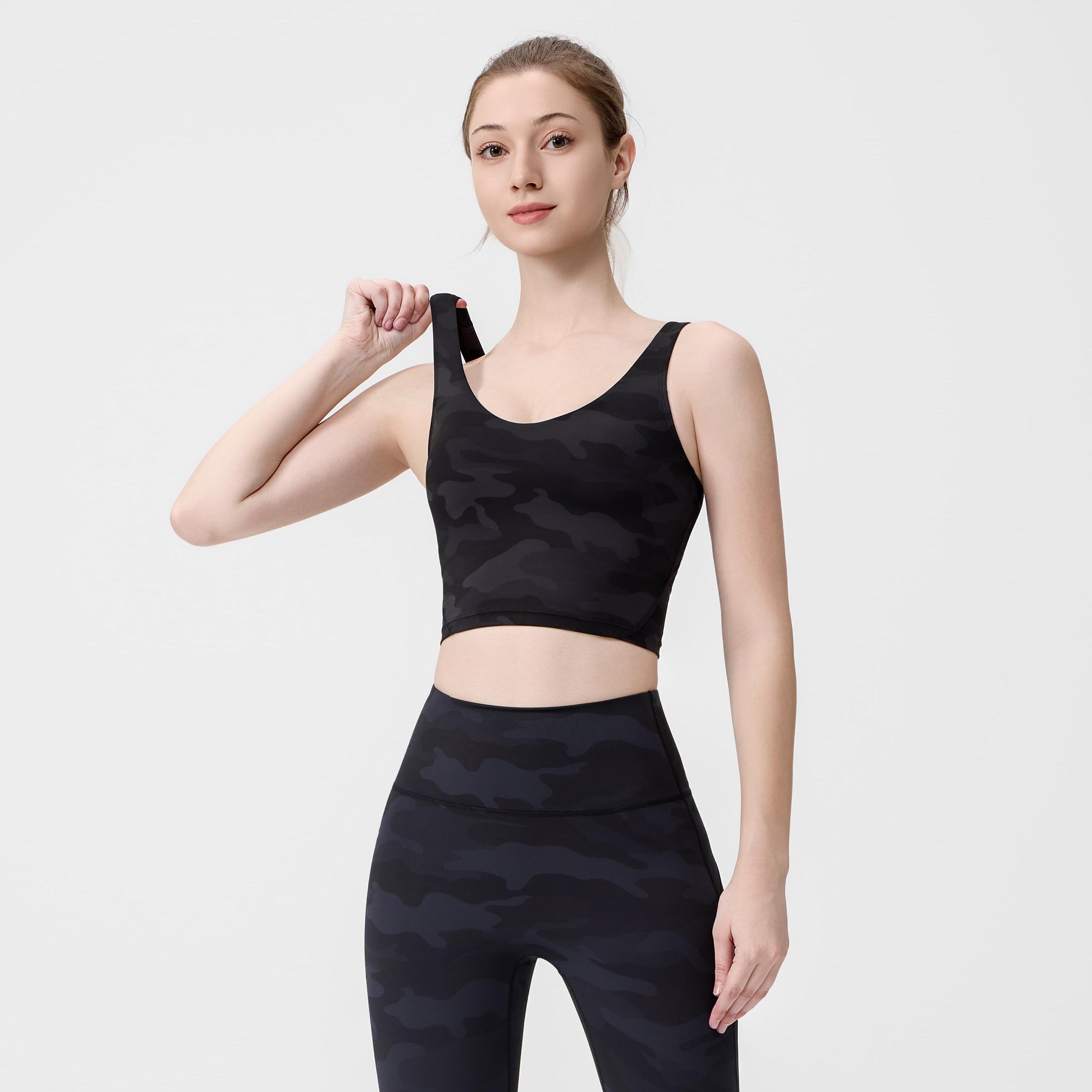 LULU Summer Collection: Sports U-Neck Tank Top. Made from breathable, lightweight, quick-drying fabric, its cloud-like breathability allows you to move freely during workouts.