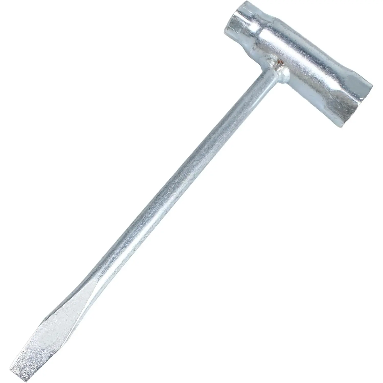 13 x 19mm T-Wrench, Steel  Scrench , Combination  and Wrench, Socket Wrench Adjustment Tool for Spark Plug(13 and 19mm)