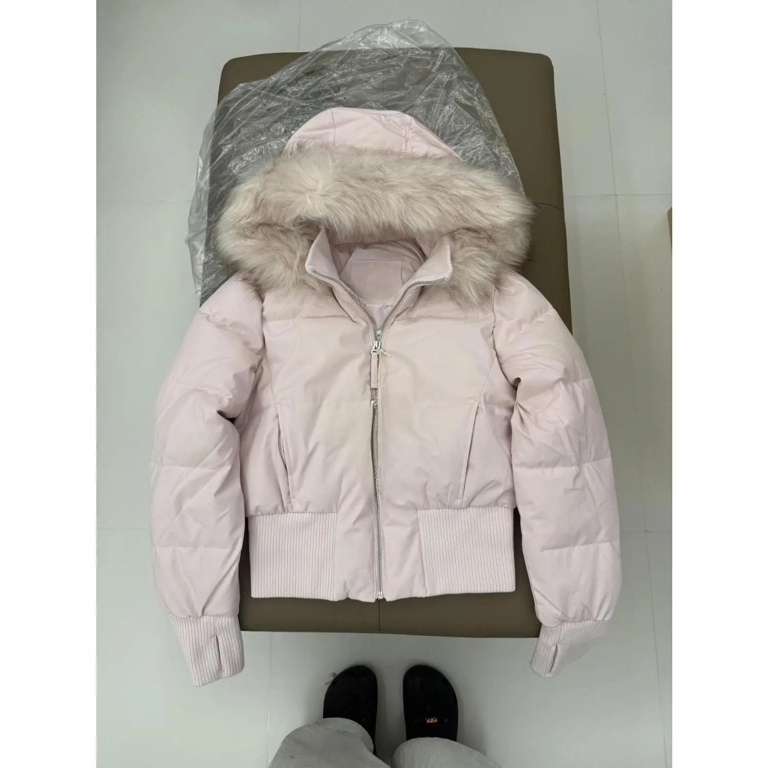 American Style Retro Y2K Coat Parkas Long Sleeve Women Casual Hoodie Vintage Zipper Faux Fur Jacket Autumn Winter Streetwear