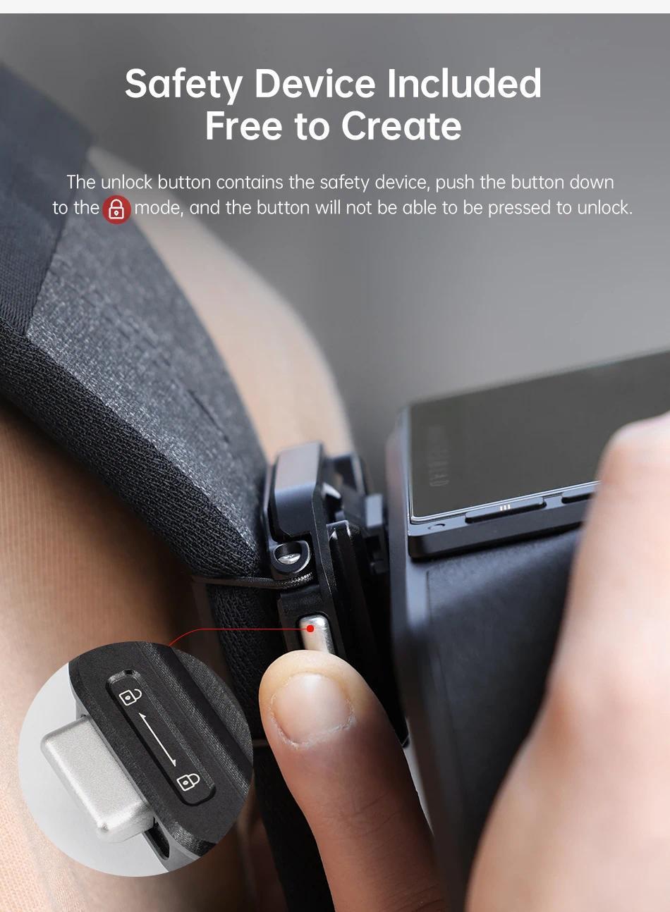 Ulanzi x Falcam F38 Quick Release System for Backpack & Shoulder Strap, upgraded Backpack Clip Kit, Shoulder Strap Mount for Gopro Sony Canon Nikon DSLR Camera Cage Quick Release Kit Base Arca-Swiss Ulanzi x Falcam F38 Quick Release System for Backpack & Shoulder Strap, upgraded Backpack Clip Kit, Shoulder Strap Mount for Gopro Sony Canon Nikon DSLR Camera Cage Quick Release Kit Base Arca-Swiss