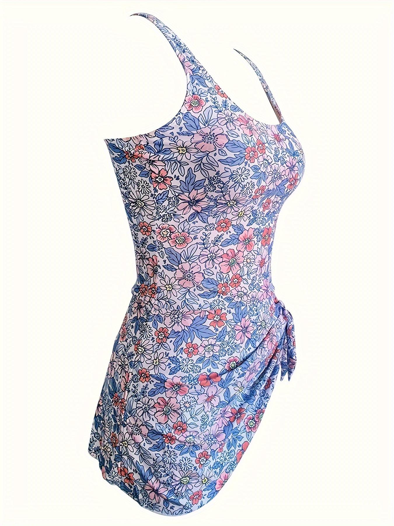 Women's Swimsuit with Tummy Tuck and Skirt