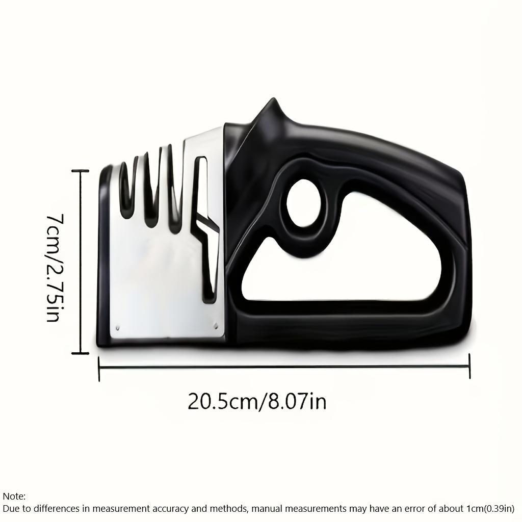 4-In-1 Professional Kitchen Cutting Tool Grinder | Fast, Easy, And Efficient Sharpener For Various Cutting Tools - Anti-Slip Base, Suitable For Home And Restaurant Use, Made Of Abs