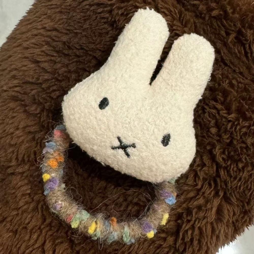 Cute Miffy Kawaii Cartoon Hair Tie Hairpin Brooch Bangs Clip Pendant sweet Girl Birthday Christmas Gift