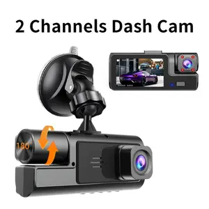 Dash Cam for Cars Front & Rear 1080P FHD, Dual Lens Dashboard Camera with Infrared Night Vision, 170° Wide Angle, G-Sensor, Loop Recording, Car DVR Recorder