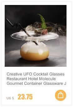 Creative Glass Cup Upside Down Martini Cocktail Glasses Restaurant Cuisine Sashimi Dry Ice Container Leisure Bar Cold Drink Cup Creative Glass Cup Upside Down Martini Cocktail Glasses Restaurant Cuisine Sashimi Dry Ice Container Leisure Bar Cold Drink Cup