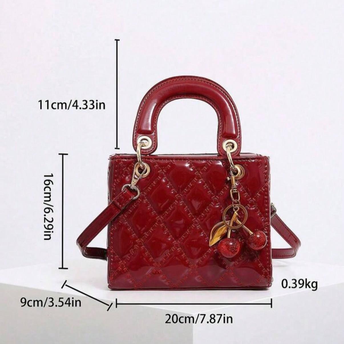 New Arrival Petite & Elegant High-End Tote Bag For Women, Fashionable & Lightweight, Best Selling New Style, Diamond Embroidery Handbag, Satchel & Shoulder Bag, Suitable For Spring/Summer Vacation, Campus Life, Daily Commute, Christmas Gift, Party &
