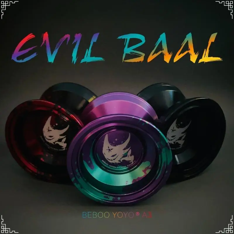 BEBOO YOYO A3 Violet Aluminum Alloy Yo-yo with Accessories - Perfect for Outdoor Sports & Fun