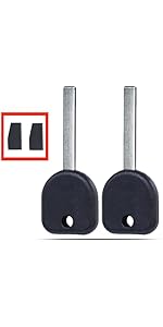 Key Fob Case Cover Replacement Fits for Chevy Cruze Camaro Impala Equinox GMC Terrain Buick Regal Lacrosse 2010 2011 2012 2013 2014 2015-2017 Keyless Entry Remote Control Key Fob Shell