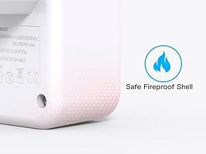 SQ-APT017 European Travel Plug Adapter for International,  Italy Spain Power Adapter 2 Outlets 2 USB C Ports, Type C Adapter Travel Cruise Essentials for US to Most Europe France Germany EU, 2 Pack