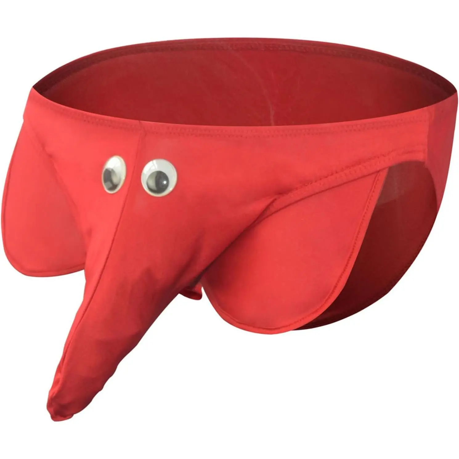 Men’s Elephant Thong Underwear with Pouch Funny Briefs