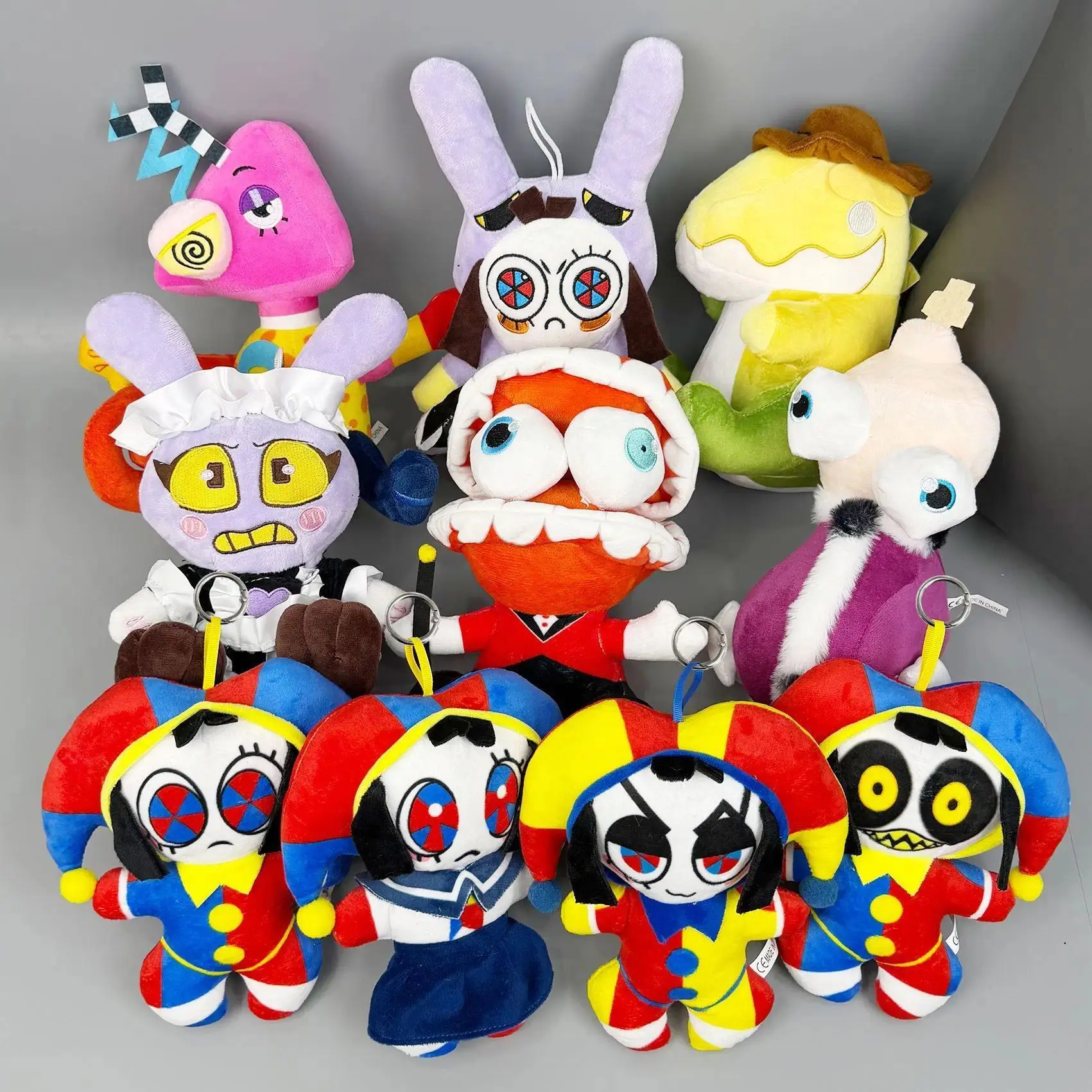 34style Digital Plush Toys, The Amazing Circus Clown Rabbit Stuffed Dolls, Unisex Birthday Gift for Kids (Classic & Novelty Toys Periphery)