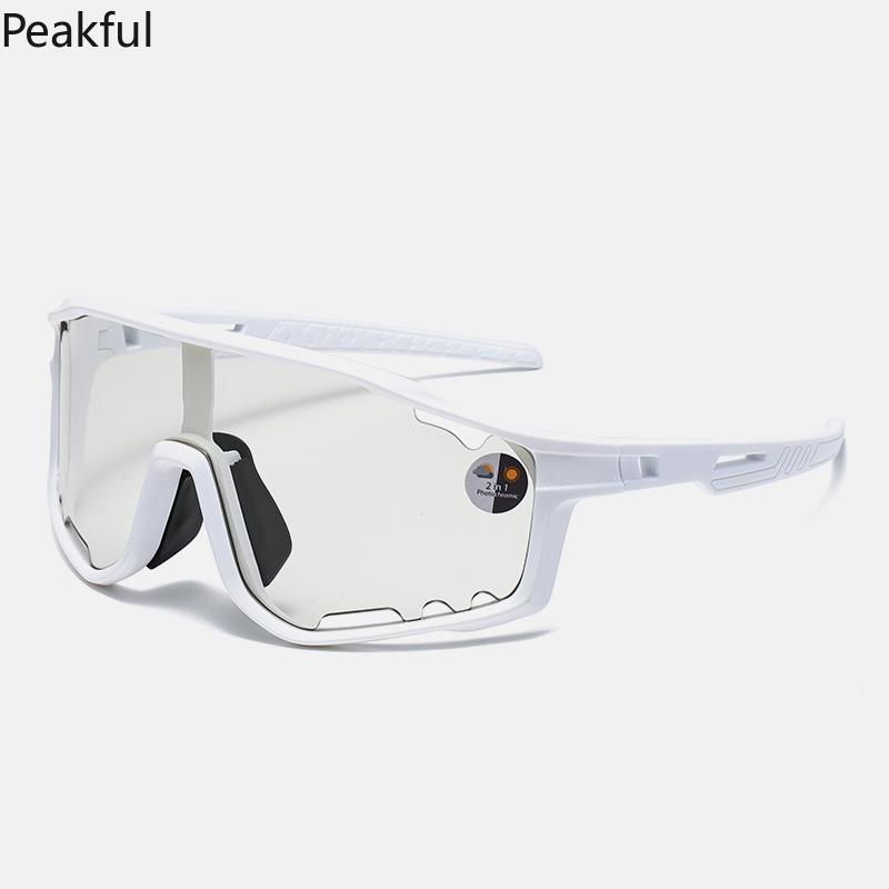 Cycling Sunglasses Photochromic Glasses for Men Sun Mountain Bike Road Bicycle Eyewear Cycle Goggles Sports UV400 MTB