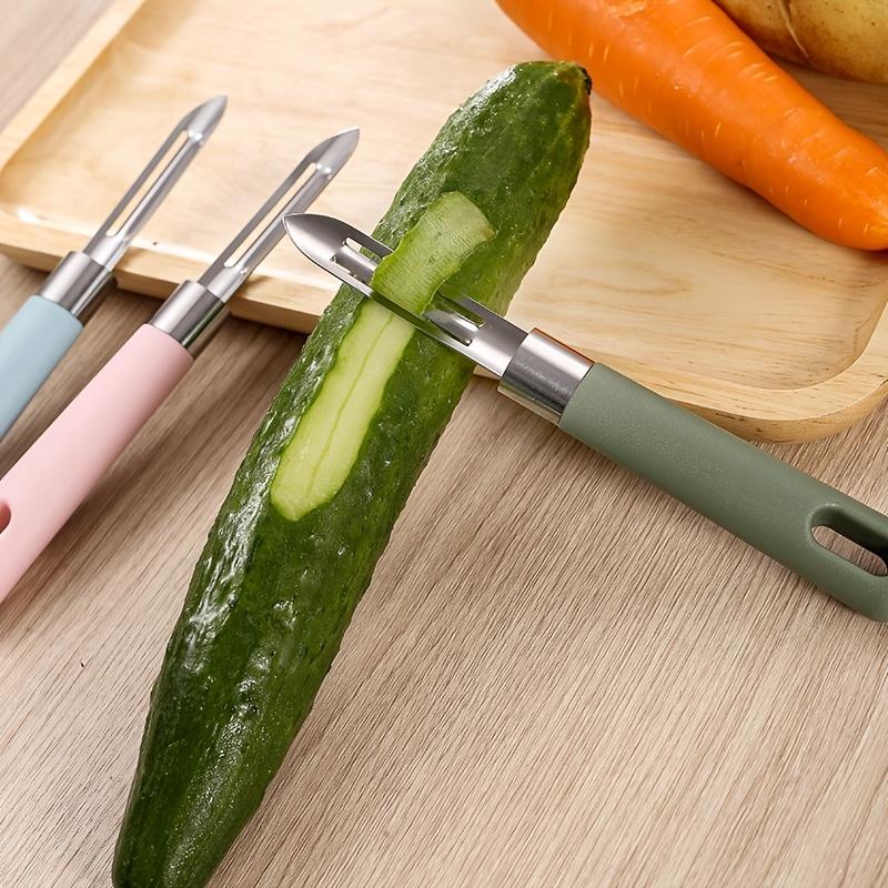 1pc Vegetable Peeler with Non-Slip Handle and Sharp Blade - Effortlessly Peel Vegetables and Fruits with Kitchen