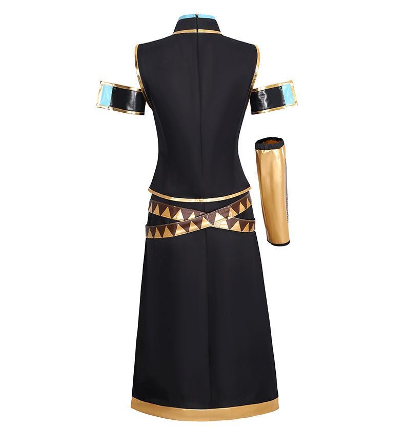 Cosplay Clothing Family-Megurine Megurine Luka Women's Cosplay Costume 1 Generation-Official Costume-D30 Cosplay Costume