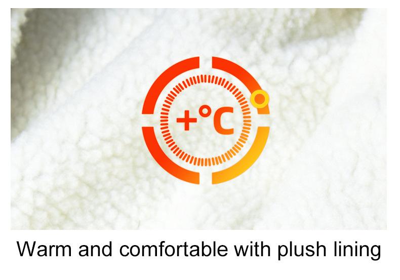 BIGWIG women's autumn and winter thick coat tops, solid color long-sleeved jacket, zipper hooded windproof oversized coat, casual outdoor windbreaker, back drawstring, coat cardigan