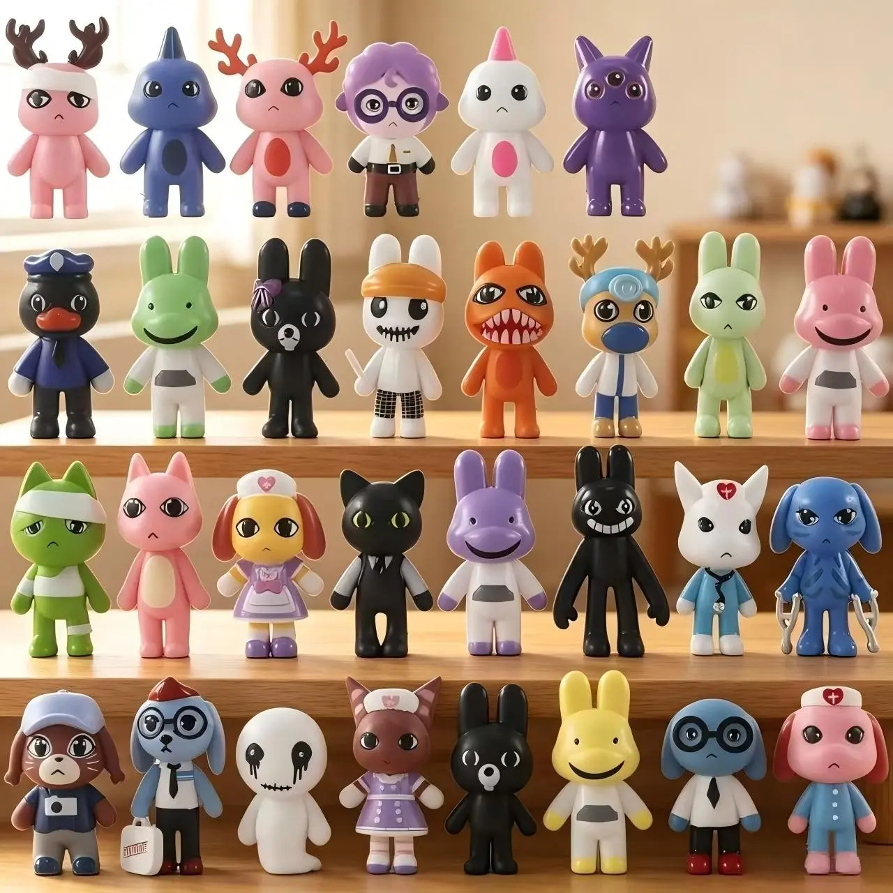 30pcs Horror Animal Hospital Roblox Dolls, Room Decor Figurines, Perfect Gift for Kids, Fans, Halloween, Christmas
