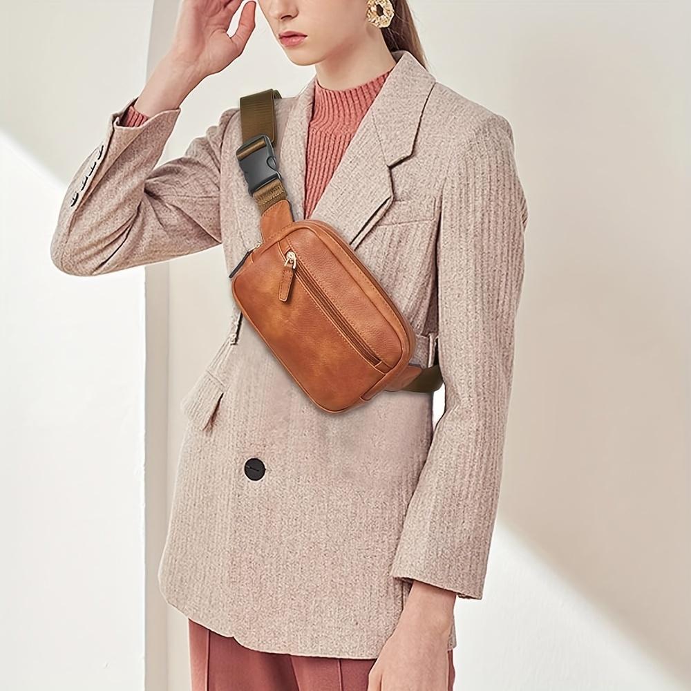 Lightweight Durable Mini Waist Bag with Adjustable Shoulder Strap, Unisex Crossbody Fanny Pack for Outdoor Sports, Fitness & Daily Casual Wear women handbags luxury designer tote real