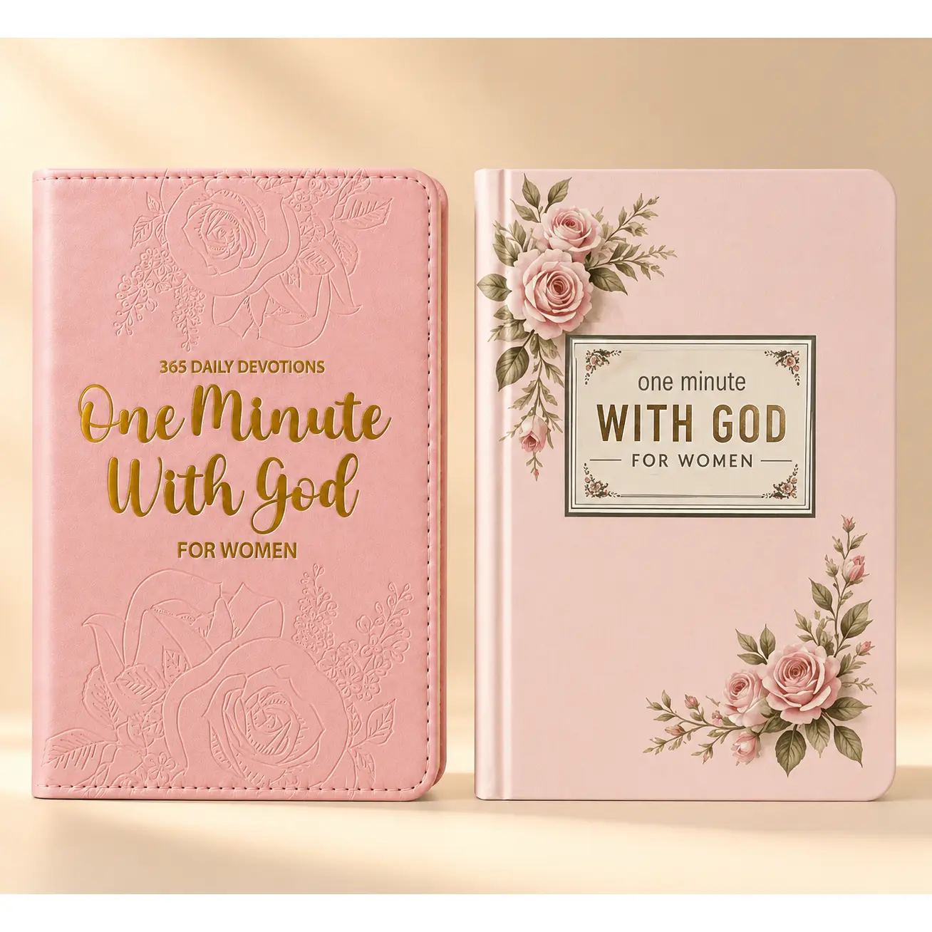Women's Floral Faith-Based Notebook Journal, 365 Daily Devotionals, Christian Bible Study Tool for Spiritual Growth, Scripture Reflection & Prayer, Office Stationery Inspirational Holiday Gift