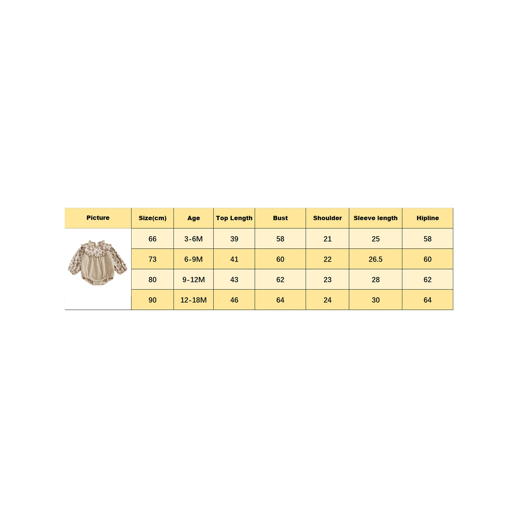 Baby Girl Bubble Romper Flower Print Long Sleeve Corduroy Bodysuit Smocked Jumpsuit Infant  Fall Outfit