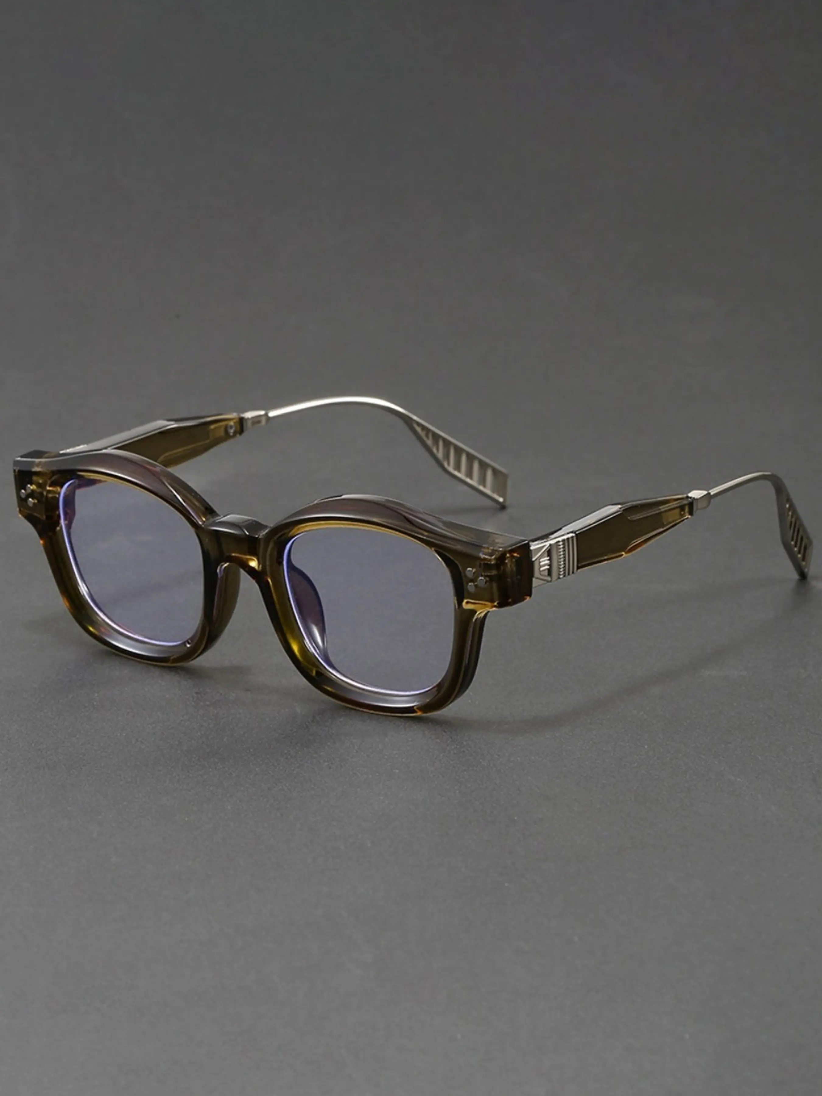 COJOS Simple Square Frame Reading Glasses Niche Detailed Temple Design Comes with A High End Glasses Gift Box