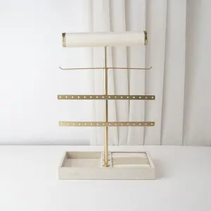 Multi-Layer Jewelry Rack, Large Capacity Bracelet and Bangle Holder, Earring Stand, Jewelry Photography Props, Storage Organizer
