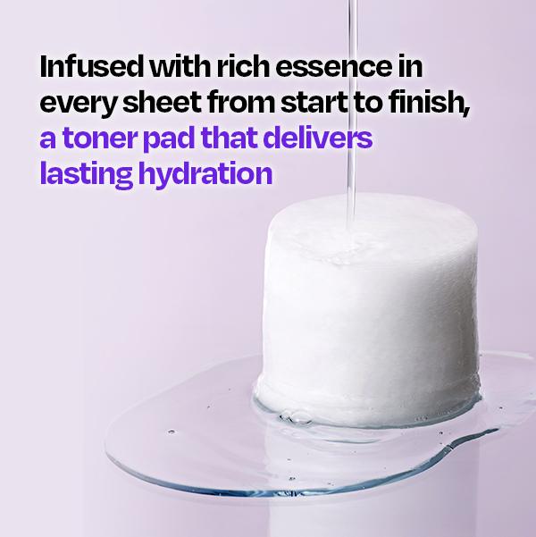 [COSNORI] Panthenol Barrier Toner Pad (60 Pads) | D-Panthenol Toner Pads | Vegan-Certified, Soothing for Sensitive Skin