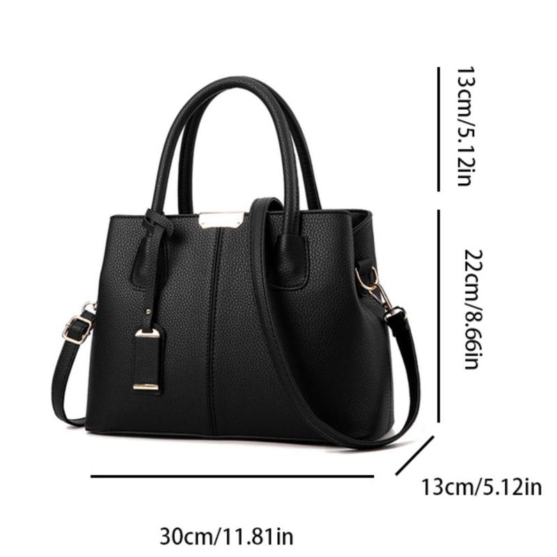 Women PU Leather Handbags Ladies Tote Bag Female Square Shoulder Bags Fashion Thanksgiving Party Crossbody Bags Elegant Medium Bag