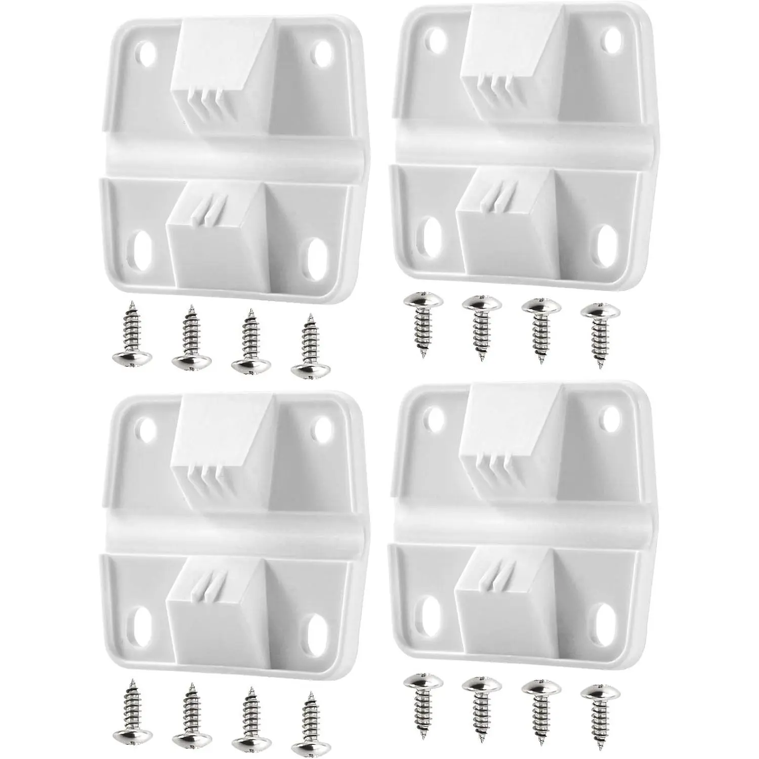 Cooler Plastic Hinges Replacement for Coleman - Replacement Hinges for Coleman Xtreme Cooler Parts Ice Chest Hinges (4 Pack)
