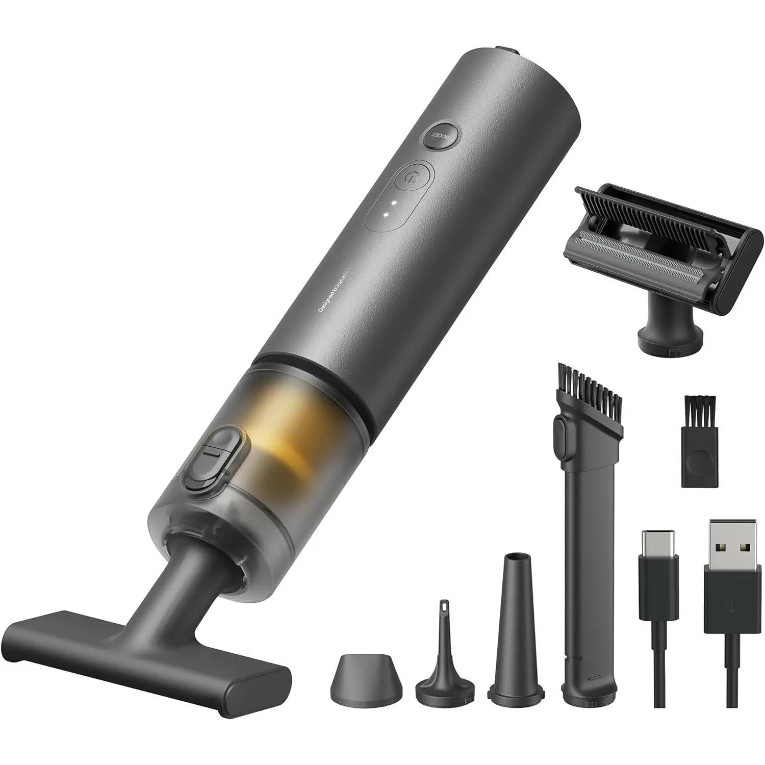 Handheld  Vacuum Cleaner Cordless, 4-in-1 Portable Mini Vacuum with 20000Pa  Suction, Electric  Duster Blower for , Desk, Keyboard, , Office