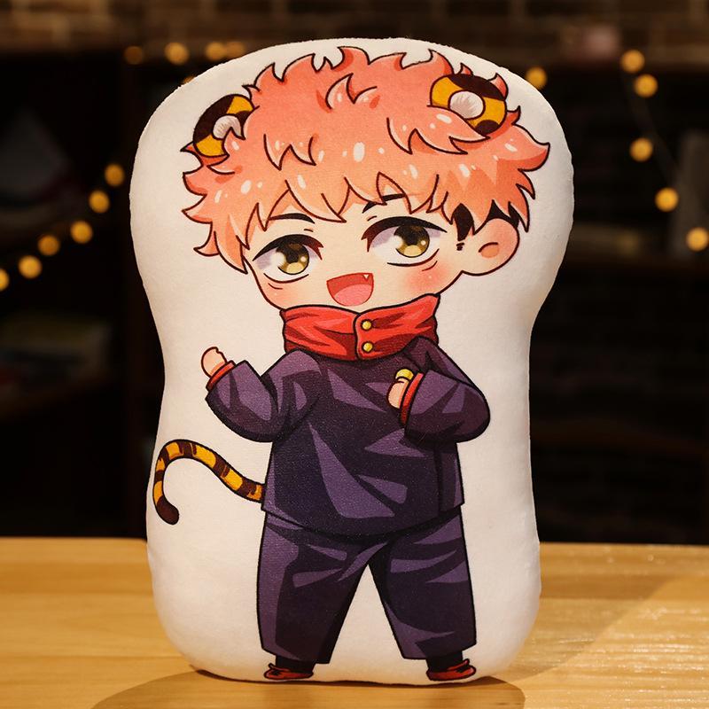 10cm Anime Jujutsu Kaisen Plush Doll Itadori Yuji Fushiguro Megumi Gojo Satoru Soft Stuffed Cushion Kids Plushie Pillow Toys