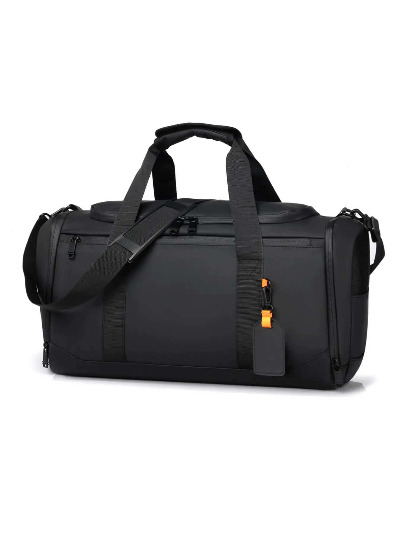 Business Waterproof Travel Gym Bag, Large Capacity, Shoe Compartment, Suitable for Office, Fitness, Outdoor Activities, Gym Duffel Bags with Shoe Compartment