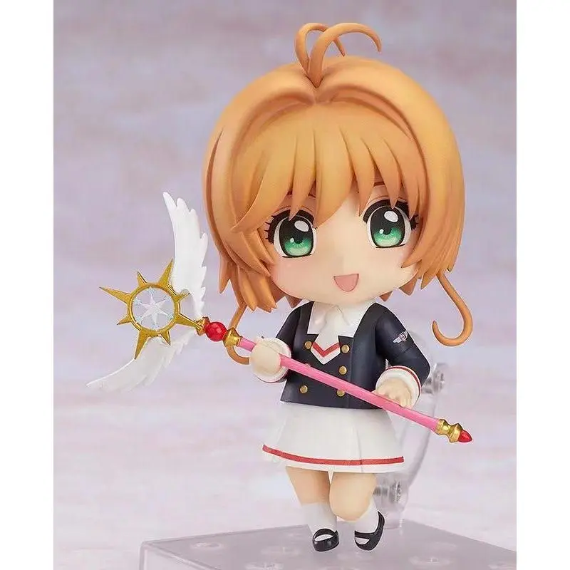 2026 hot item Japan Anime Card Captor Sakura Kinomoto Sakura Clear Card Cute Action Figures Model Toys for Girls Popular toys