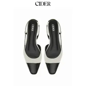 Cider  TWO-TONE SLINGBACK FLATS