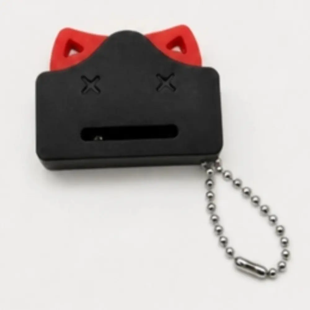 Mechanical Keyring Toys, Playful Bag Charms and Zip Pullers, Devil-Themed Keychain Mini Machine Toys, Fun Party Gift for Adults