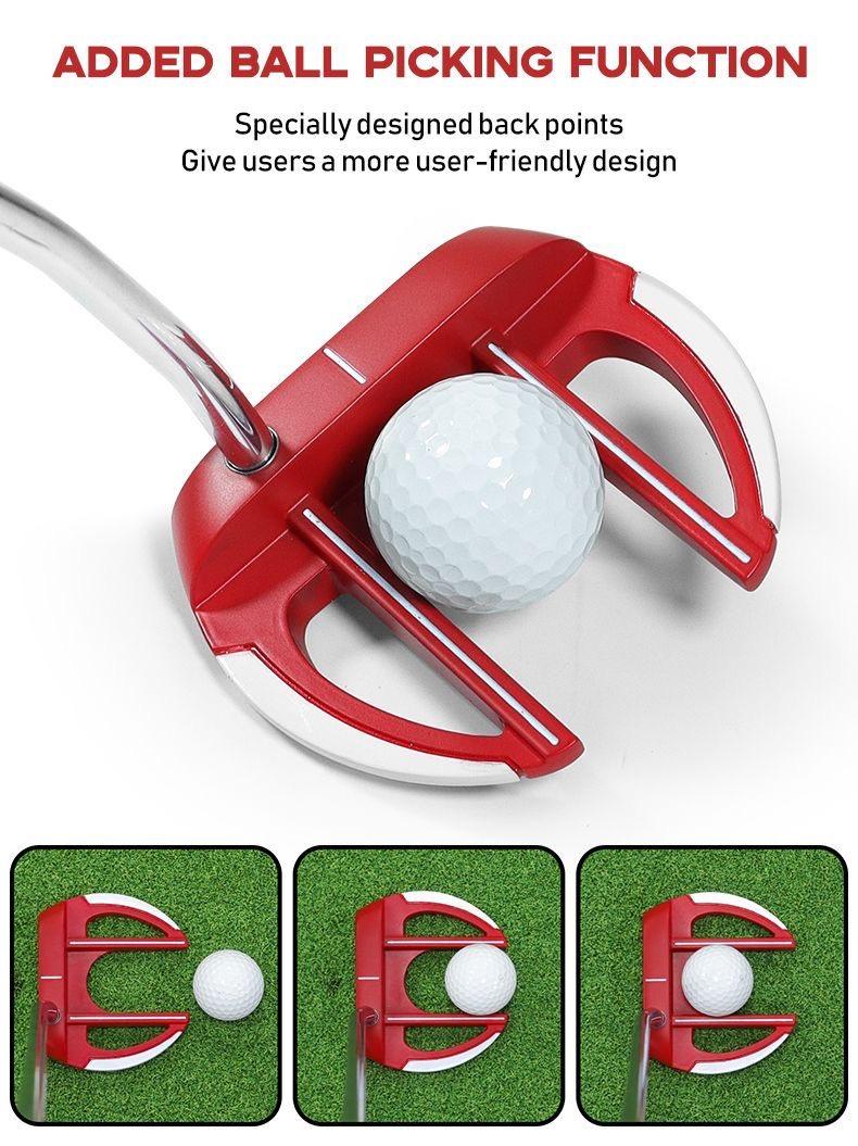 Golf Putter: Precise Feel, Balanced Control, Premium Materials-Available in Three Colors