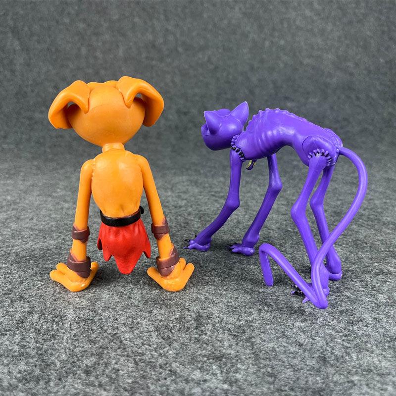 Smiling Critters Series Figures Catnap Figure Terror Monster Cat Figurine Pvc Models Game Ornament Collectible Toys Gift