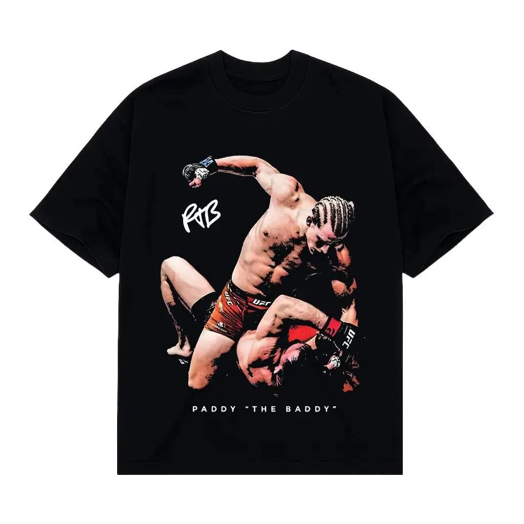 Men's Vintage Martial Arts Graphic T-Shirt, Cotton Relaxed Fit Shortsleeve Design, Breathable Streetwear Style Perfect to Layer, Day, Fabric, Loose