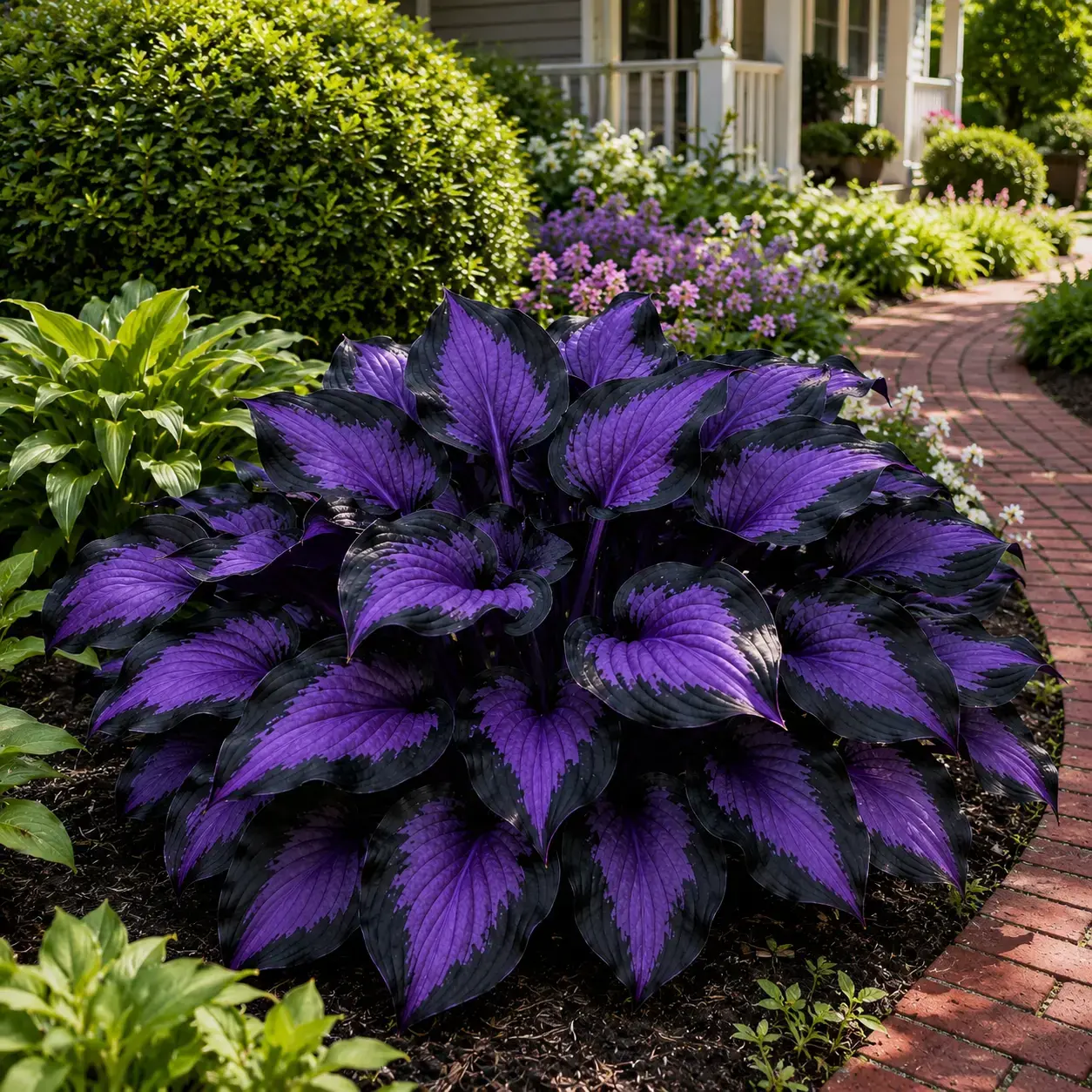 Hosta Seeds Perennial Shade Plant for Garden and Yard Non-GMO Easy Care Versatile Growth with Instructions