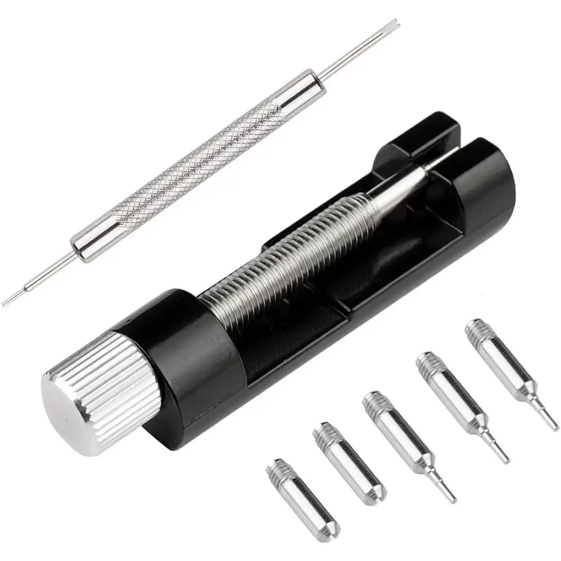Watch Link Removal Kit, Tools to Adjust and Remove Bracelets,Pin Remover for Sizing Strap,Watch Band Adjustment Tool Kit with Extra