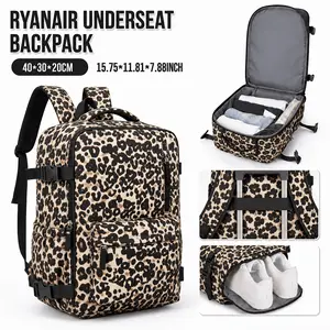 40x30x20cm Travel Backpack, Casual Lightweight Backpack, Leopard Print Luggage Style Shoulder Bag, Lightweight Laptop Bag, Suitable for Business, Weekend, Commute, Hiking, School