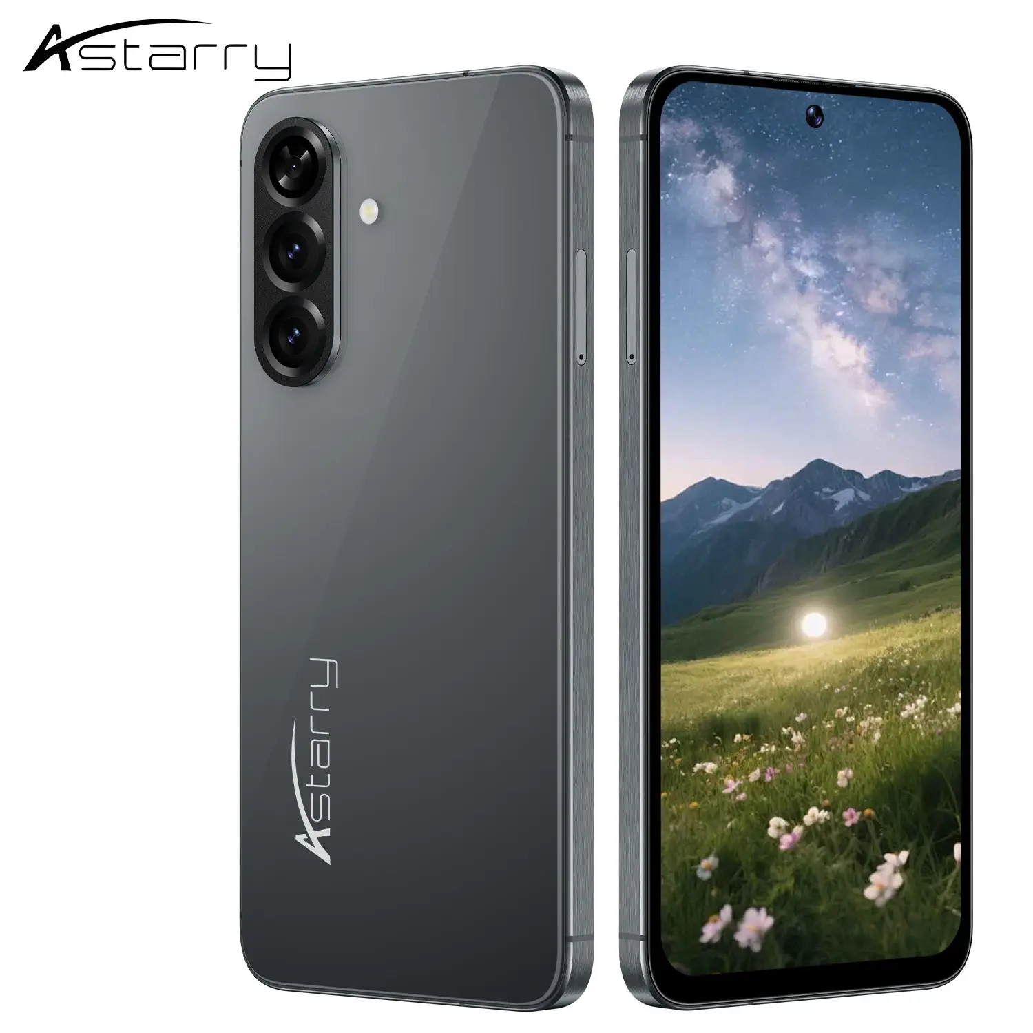 Astarry 6.63-Inch Smart Phone, 4g Network, Android 12, Quad-Core, 4GB RAM + 64GB ROM, Dual Sim, 5mp+13mp Camera, 4000mah Battery