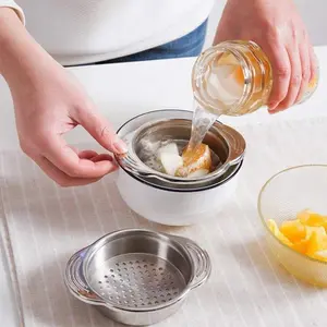 Stainless Steel Can Strainer Tuna Can Strainer Canning Colander Food Strainer Oil Drainer Kitchen Vegetable Fruit Can Strainer