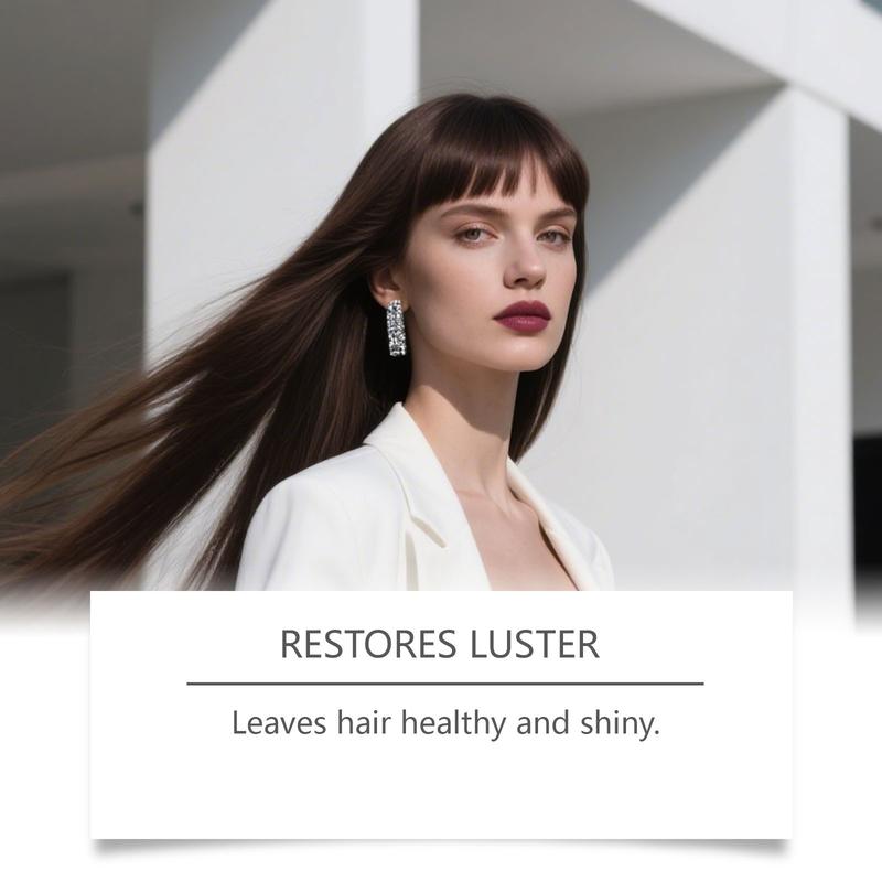 Gleamxi Mango Leave-In Conditioner for Smooth and Hydrated Hair, No Rinse Hydrating Scalp Treatment for Easy Hair Care