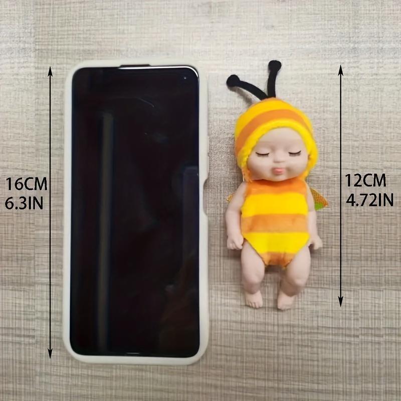 6 Counts/set Mini Animal & Insect Shaped Cute Lifelike Newborn Reborn Doll, Sleeping Doll, Sleepy Doll, Children's Toy Dolls Gifts Gift Box #GLOBAL PICKS 6 Counts/set Mini Animal & Insect Shaped Cute Lifelike Newborn Reborn Doll, Sleeping Doll, Sleepy Doll, Children's Toy Dolls Gifts Gift Box #GLOBAL PICKS