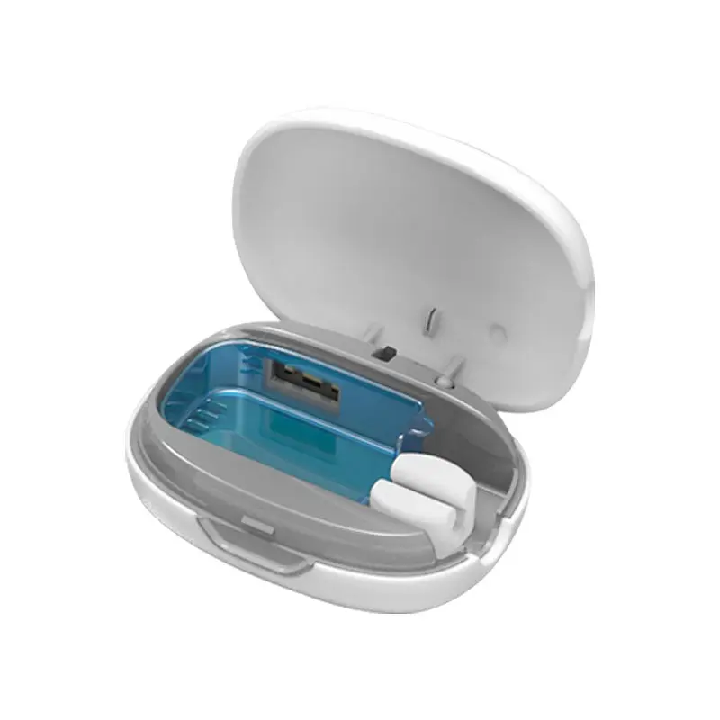 White toothbrush disinfection box, efficient sterilization and oral protection, simple and beautiful, making brushing healthier and more secure