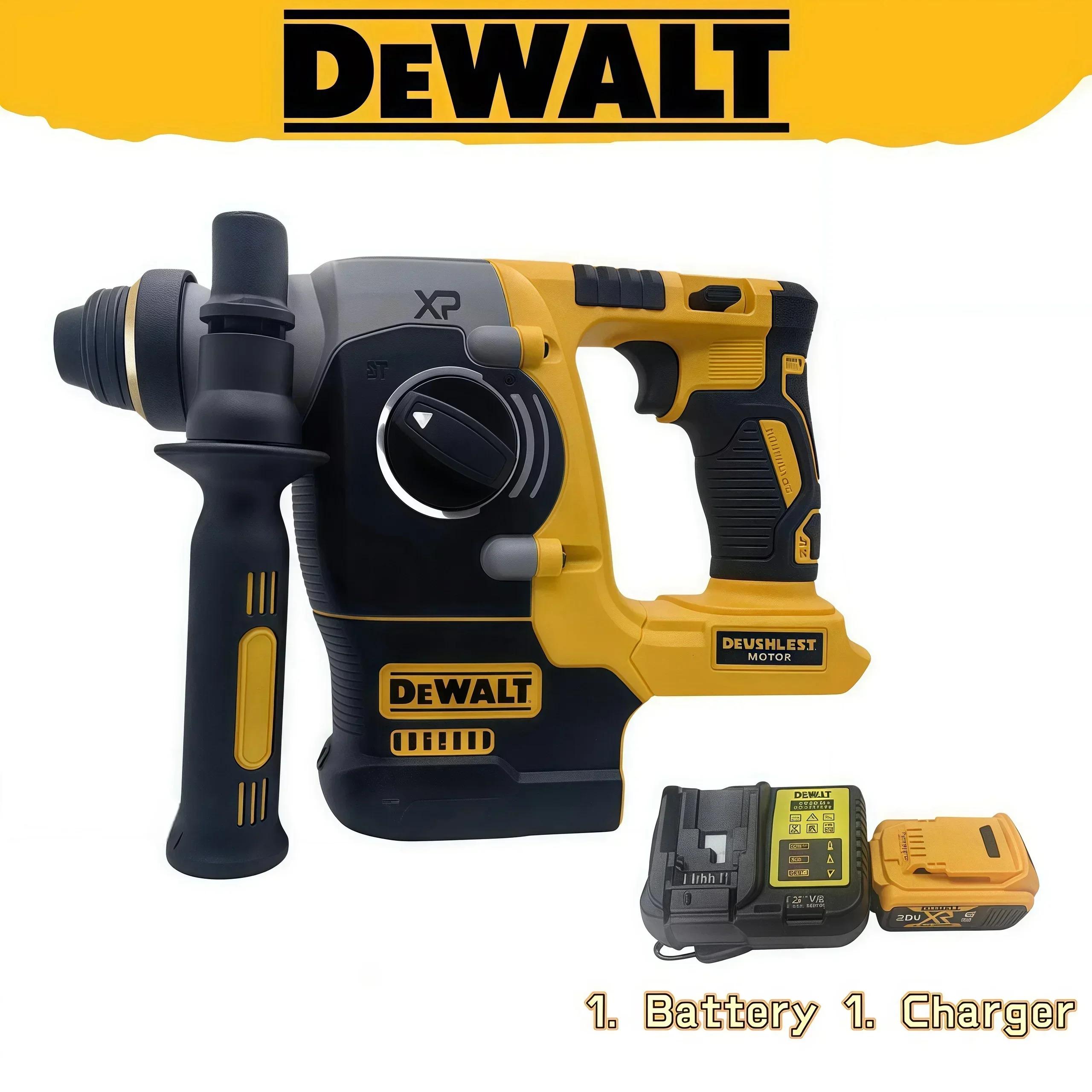 DEWALT  Rotary Hammer Drill 18V/20V MAX SDS Brushless 1in PLUS L-Shape Carpentry Impact Drill Bare Tool