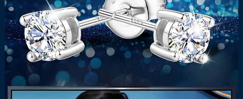 MILACOLATO Stud Earrings 3 Pairs 14K White Gold Plated Sterling Silver Men's Flat Back Stud Earring Cartilage Helix Piercing D Color Moissanite Earrings Birthday Gifts for Men Women 1.8ct-3.2ct MILACOLATO Stud Earrings 3 Pairs 14K White Gold Plated Sterling Silver Men's Flat Back Stud Earring Cartilage Helix Piercing D Color Moissanite Earrings Birthday Gifts for Men Women 1.8ct-3.2ct