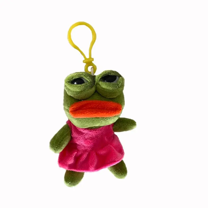 Sad frog plush doll sad frog around sad frog dolls can pose sad frog