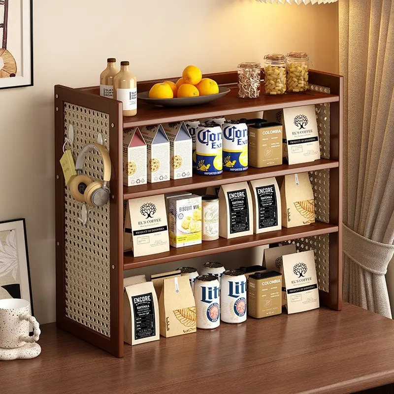 1pc Table Organizer Rack, Small Simple Desk Storage Shelf, Desktop Bookcase, Home Bookshelf, New Model 2026, Bestseller