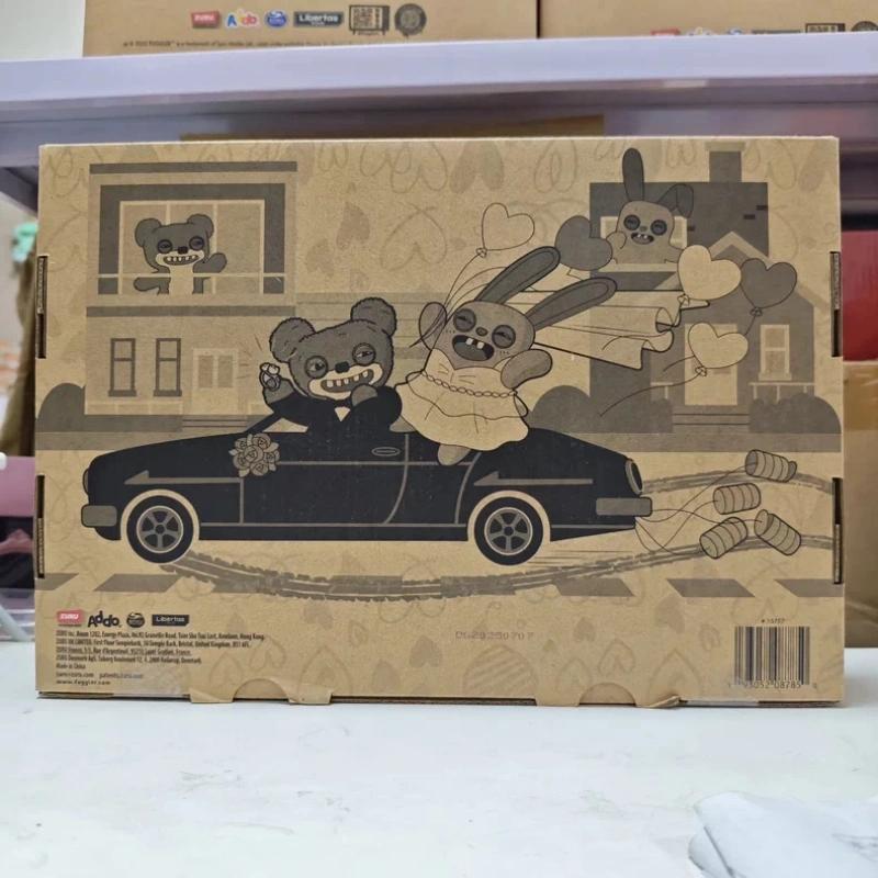 2026 New Fuggler Wedding Theme Ugly-Cute Monster Plush Toy | Funny Toothy Stuffed Doll | Trendy Collectible, Desk Decor & Gift